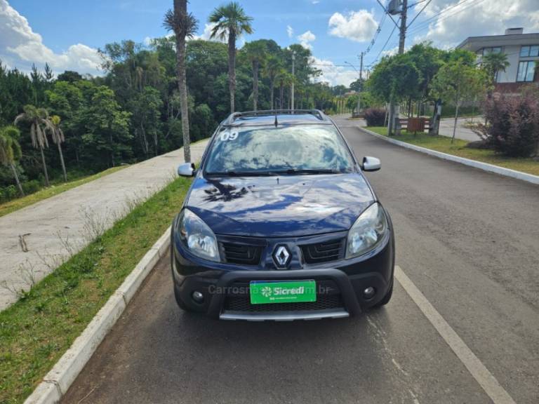 RENAULT - SANDERO - 2009/2009 - Azul - R$ 34.900,00