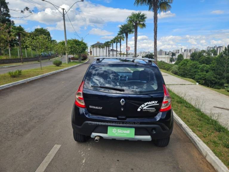 RENAULT - SANDERO - 2009/2009 - Azul - R$ 34.900,00