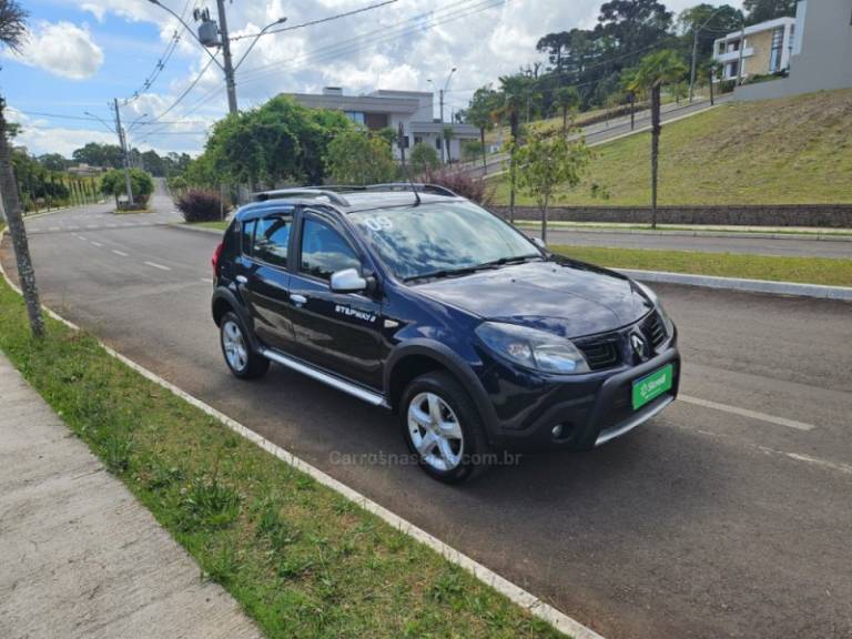 RENAULT - SANDERO - 2009/2009 - Azul - R$ 34.900,00